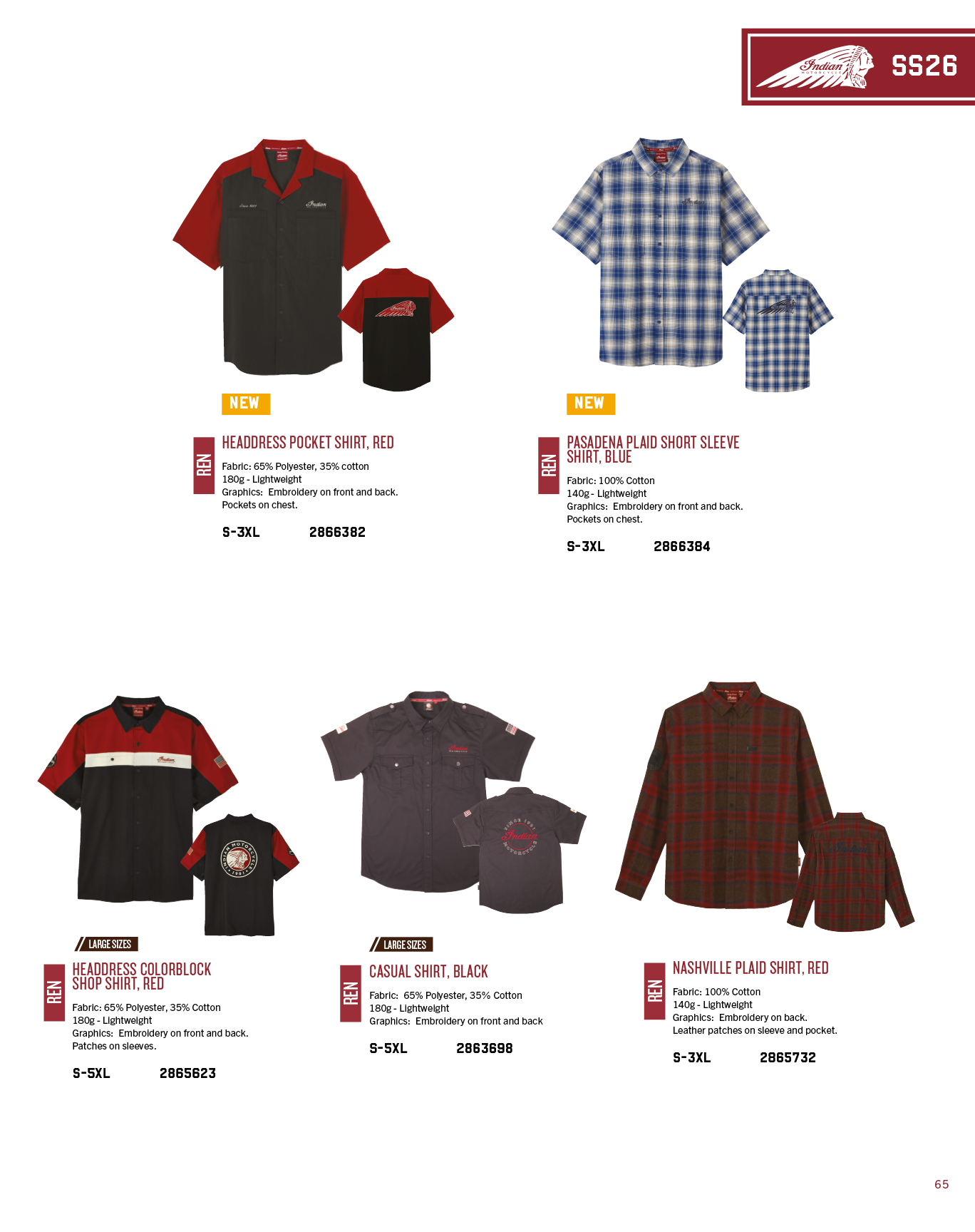 A catalog of clothing items, including shirts and shorts, are displayed with their respective prices. AI generated content